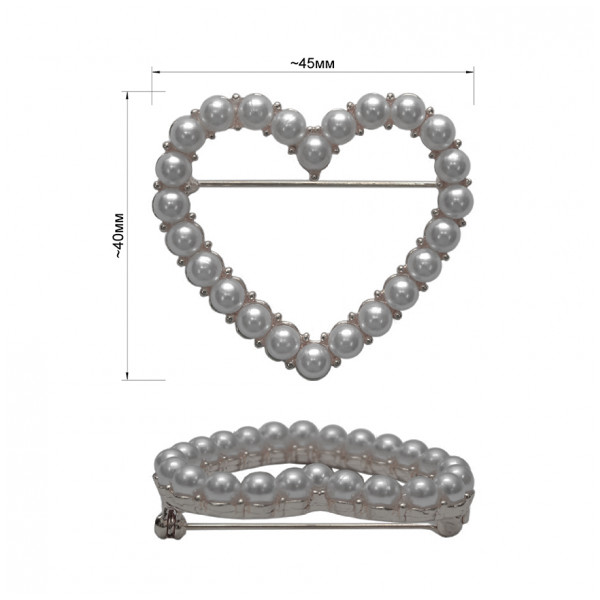 Брошь на булавке,